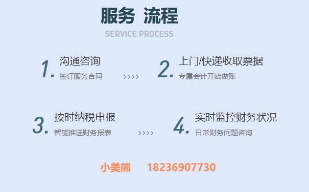 郑州金水区代理记账报税收费标准代理记账流程分享