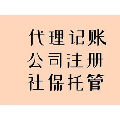 免费注册公司个体工商户一般纳税人小规模代理记账等